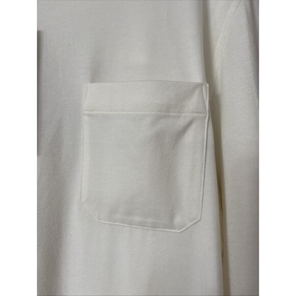 NWT Western Rise X Cotton Button Down Shirt Mens Large White Stretch Long Sleeve - Picture 4 of 12